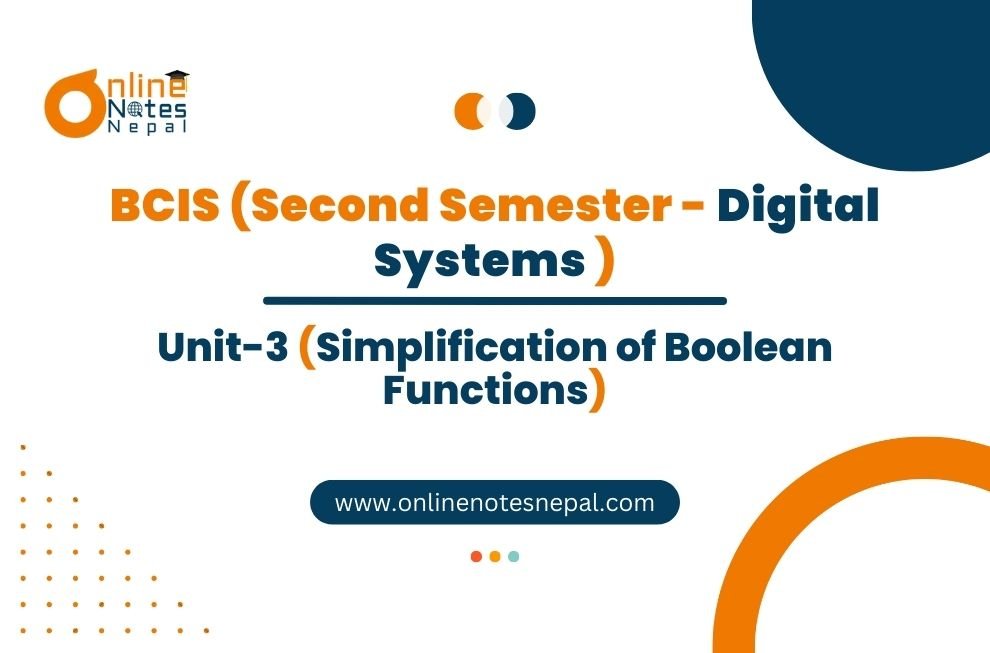 Simplification of Boolean Functions Photo